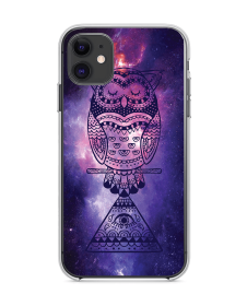 Universal Owl - iPhone 11 Carcasa Transparenta Silicon