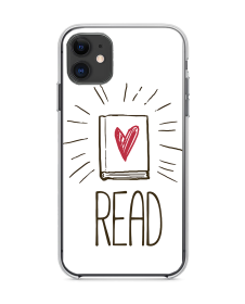 Book Lover - iPhone 11 Carcasa Transparenta Silicon