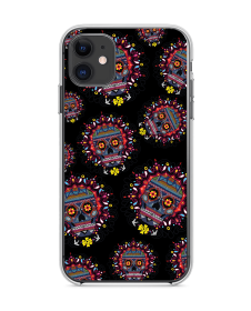 Beads Pattern - iPhone 11 Carcasa Transparenta Silicon