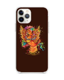 Phoenix - iPhone 11 Pro Carcasa Transparenta Silicon