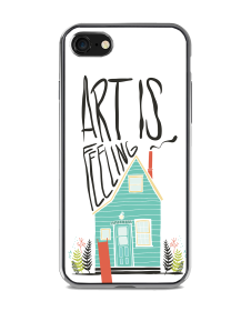 Art is Feeling 2 - iPhone 7 / 8 Carcasa Transparenta Silicon