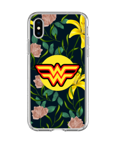 Exotic wonder woman - iPhone X / XS Carcasa Transparenta Silicon