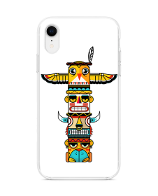 Totem - iPhone XR Carcasa Transparenta Silicon