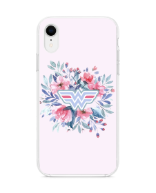 Pastel Wonder Woman - iPhone XR Carcasa Transparenta Silicon