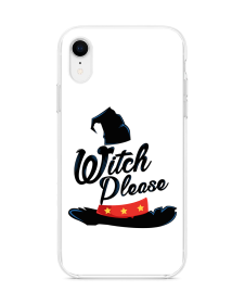 Witch Please - iPhone XR Carcasa Transparenta Silicon