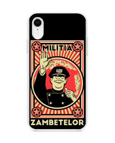 Militia Zambetelor - iPhone XR Carcasa Transparenta Silicon