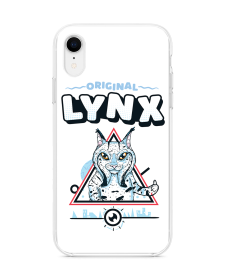 Lynx - iPhone XR Carcasa Transparenta Silicon