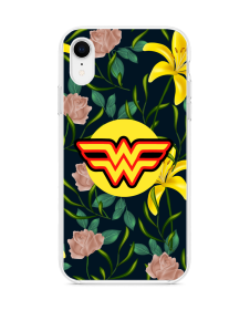 Exotic Wonder Woman - iPhone XR Carcasa Transparenta Silicon