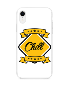 Chill Badge - iPhone XR Carcasa Transparenta Silicon