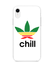 Chill Colors - iPhone XR Carcasa Transparenta Silicon