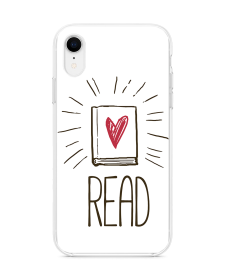 Book Lover - iPhone XR Carcasa Transparenta Silicon