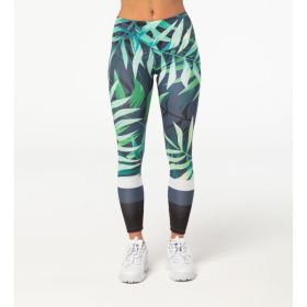 Colanti Full Print - Jungle Leaves Leggings