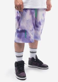 Script Purple Dye Shorts