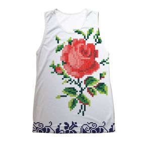 Maiou jersey baschet, unisex - Red Rose