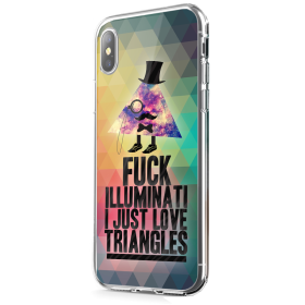 Love Triangles - Carcasa Transparenta Silicon