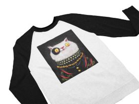 Bluza Unisex cu maneci raglan - Sir Flufflenawt