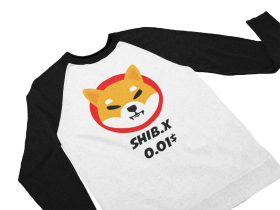 Bluza Unisex cu maneci raglan - Shiba Crypto Price