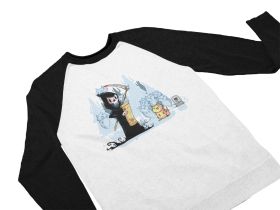 Bluza Unisex cu maneci raglan - Cats in Afterlife