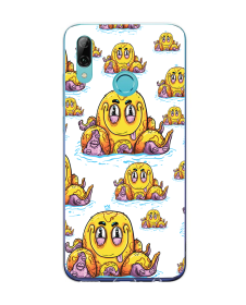 Octokisses Pattern - Huawei P Smart 2019 Carcasa Transparenta Silicon