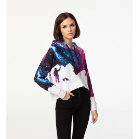 Hanorac Cropped Full Print - Painter CROPPED Hoodie without pocket