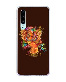 Phoenix - Huawei P30 Carcasa Transparenta Silicon