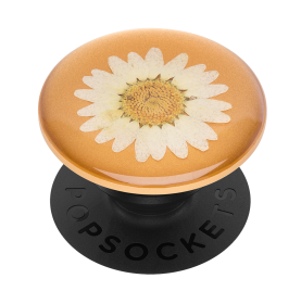 PopGrip® Pressed Flower Daisy White, Accesoriu de telefon original PopSockets®