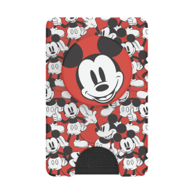 PopWallet+ Mickey Classic Pattern, portofel pentru telefon cu PopTop inclus