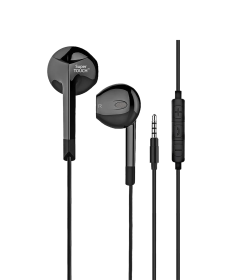 Casti In-Ear cu microfon Super TOUCH, negru