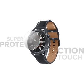 Folie protectie smartwatch Samsung Galaxy Watch 3 (45mm) LTE TPU Recovery Clear Super TOUCH, plus 5 bucati de rezerva