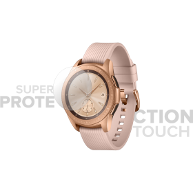 Folie protectie smartwatch Samsung Galaxy Watch 42 LTE TPU Recovery Clear Super TOUCH, plus 5 bucati de rezerva