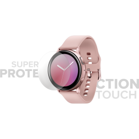 Folie protectie smartwatch Samsung Galaxy Watch Active 2 (40mm) TPU Recovery Clear Super TOUCH, plus 5 bucati de rezerva