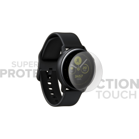 Folie protectie smartwatch Samsung Galaxy Watch Active (40mm) TPU Recovery Clear Super TOUCH, plus 5 bucati de rezerva