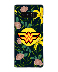 Exotic wonder woman - Samsung Galaxy Note 8 Carcasa Transparenta Silicon