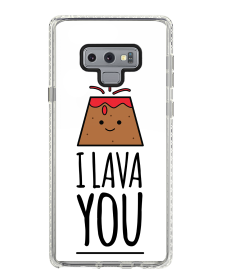 I Lava You - Samsung Galaxy Note 9 Carcasa Transparenta Silicon