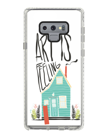 Art is Feeling - Samsung Galaxy Note 9 Carcasa Transparenta Silicon