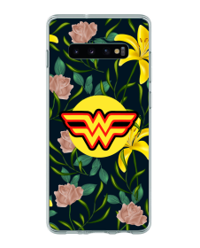 Exotic wonder woman - Samsung Galaxy S10 Plus Carcasa Transparenta Silicon