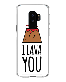 I Lava You - Samsung Galaxy S9 Plus Carcasa Transparenta Silicon