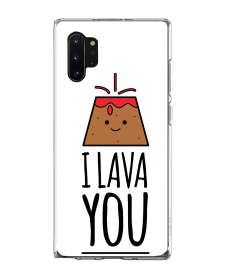 I lava You - Samsung Galaxy Note 10 Carcasa Transparenta Silicon