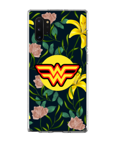 Exotic Wonder Woman - Samsung Galaxy Note 10 Carcasa Transparenta Silicon