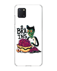 Zombie Brains- Samsung Galaxy Note 10 Lite Carcasa Transparenta Silicon