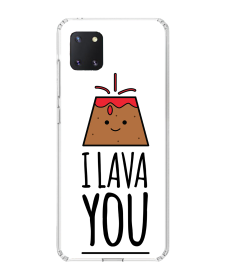 I Lava You - Samsung Galaxy Note 10 Lite Carcasa Transparenta Silicon