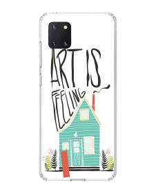 Art is Feeling 2 - Samsung Galaxy Note 10 Lite Carcasa Transparenta Silicon