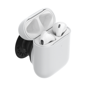 PopGrip® AirPods Holder White, Accesoriu de telefon original PopSockets® 