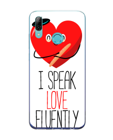 Speak Fluently - Huawei P Smart 2019 Carcasa Transparenta Silicon