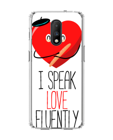 Speak Fluently - ONEPLUS 7 Carcasa Transparenta Silicon