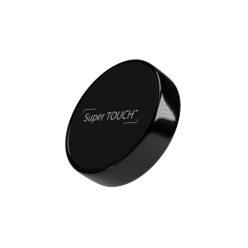 Suport magnetic cu adeziv Super TOUCH, negru