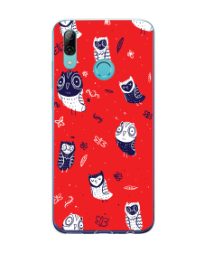 Tireless Owls - Huawei P Smart 2019 Carcasa Transparenta Silicon