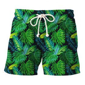 Sort de inot Full Print - Tropical Swim Shorts