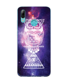 Universal Owl White - Huawei P Smart 2019 Carcasa Transparenta Silicon