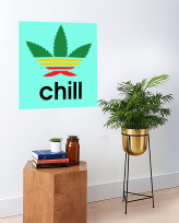 Sticker perete - Chill Colors